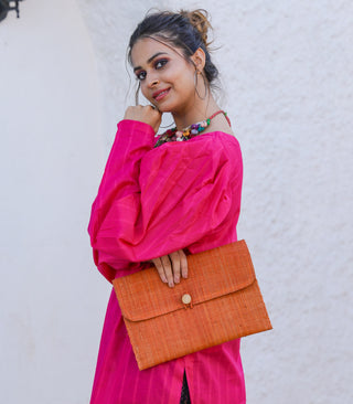 Hot Pink Lawn Kurta