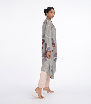 Grey kurta set