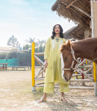 Mint Green Kurta Set