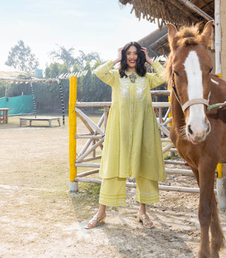 Mint Green Kurta Set