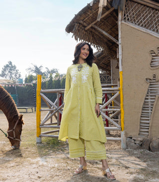 Mint Green Kurta Set